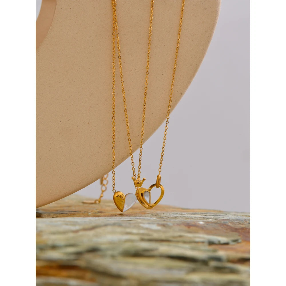 Heart Duo Necklace