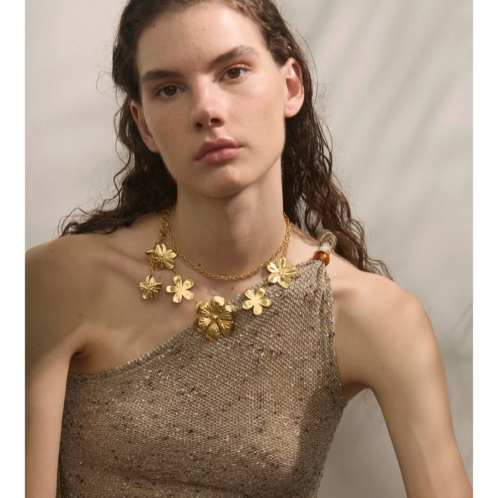 Floral Waist Belly Chain