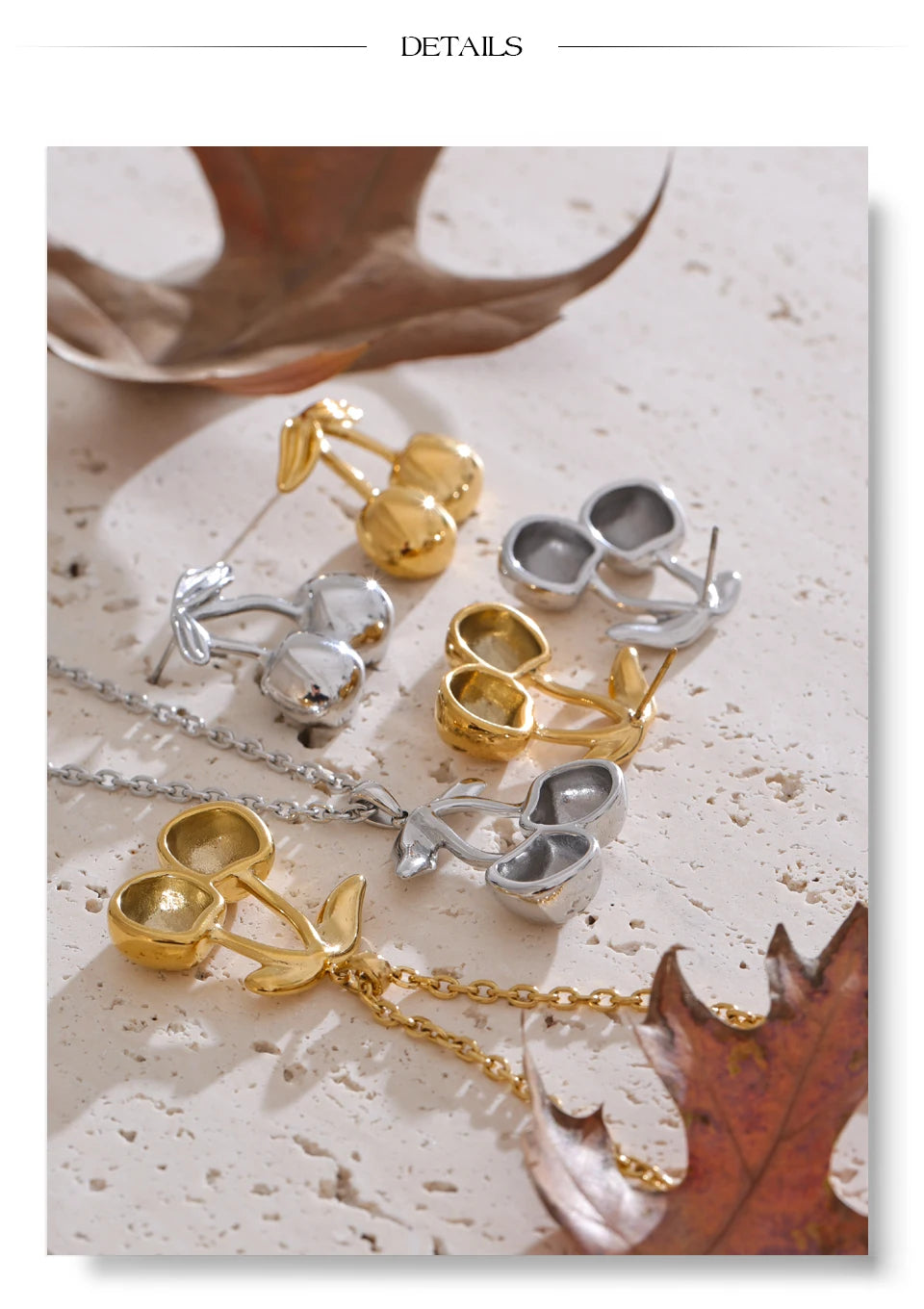 Cherry Charm Jewelry Set