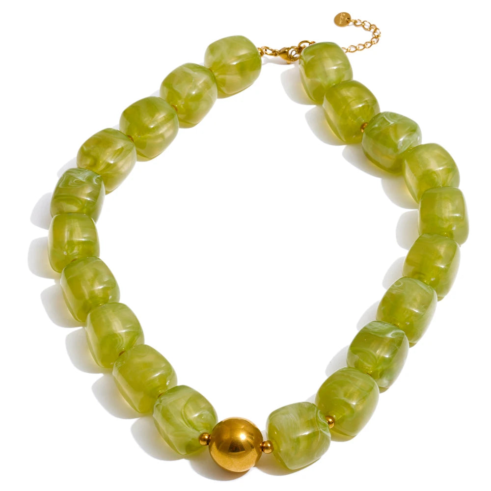 Lime Glow Bracelet