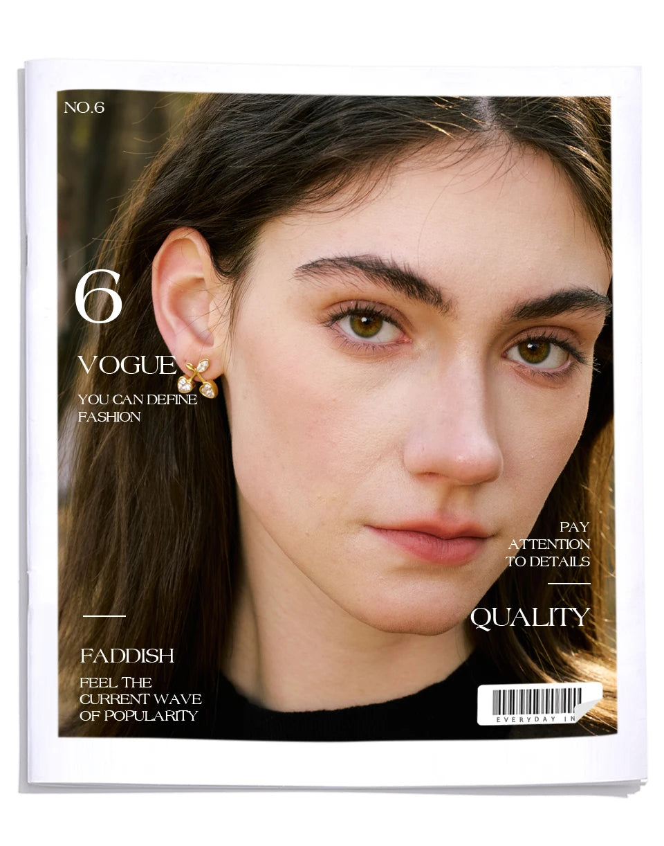 The Blooming Crystal Studs