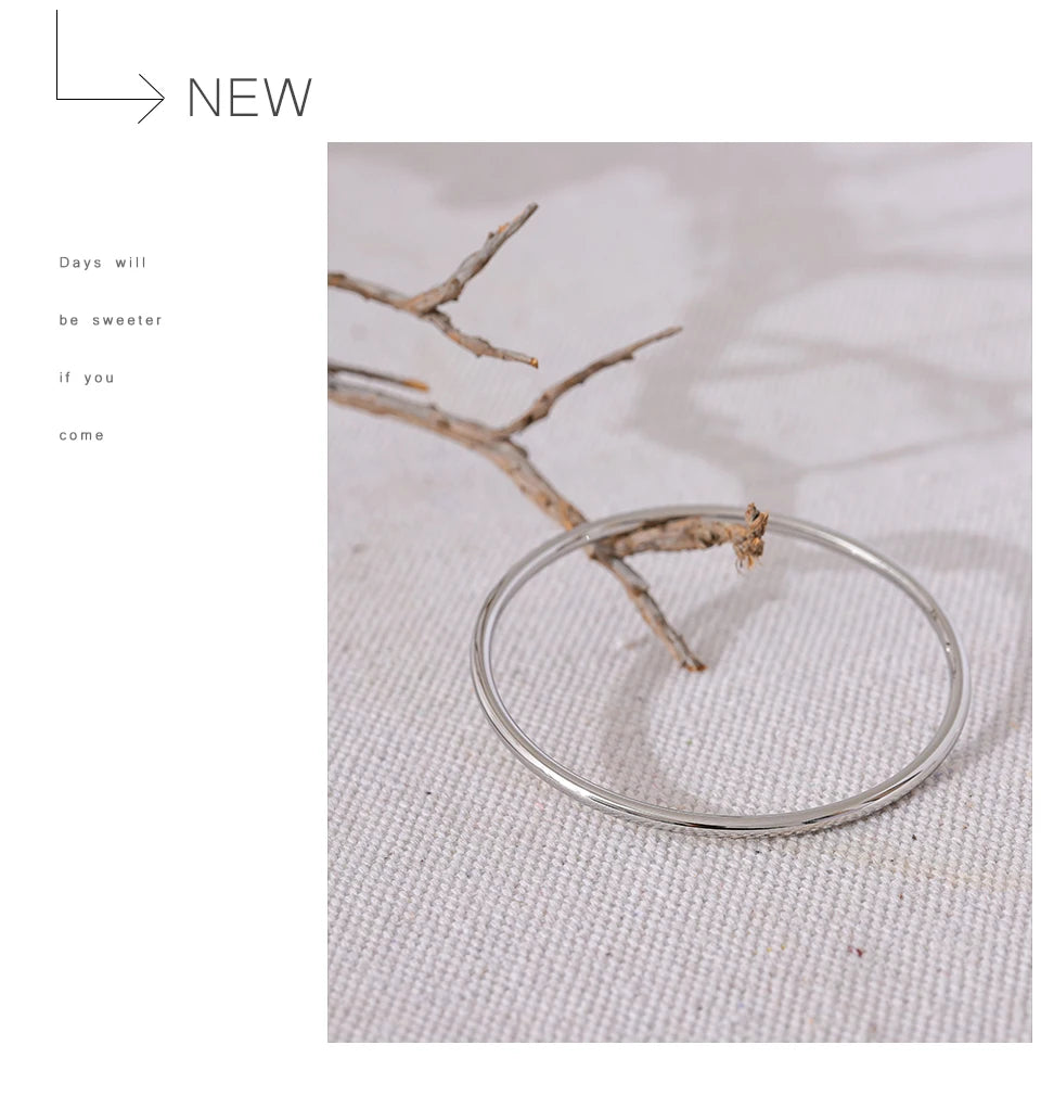 Rose Gold Slim Bangle