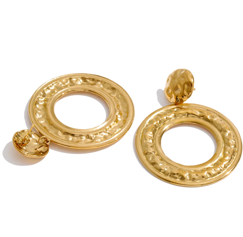 Vintage Circle Earrings