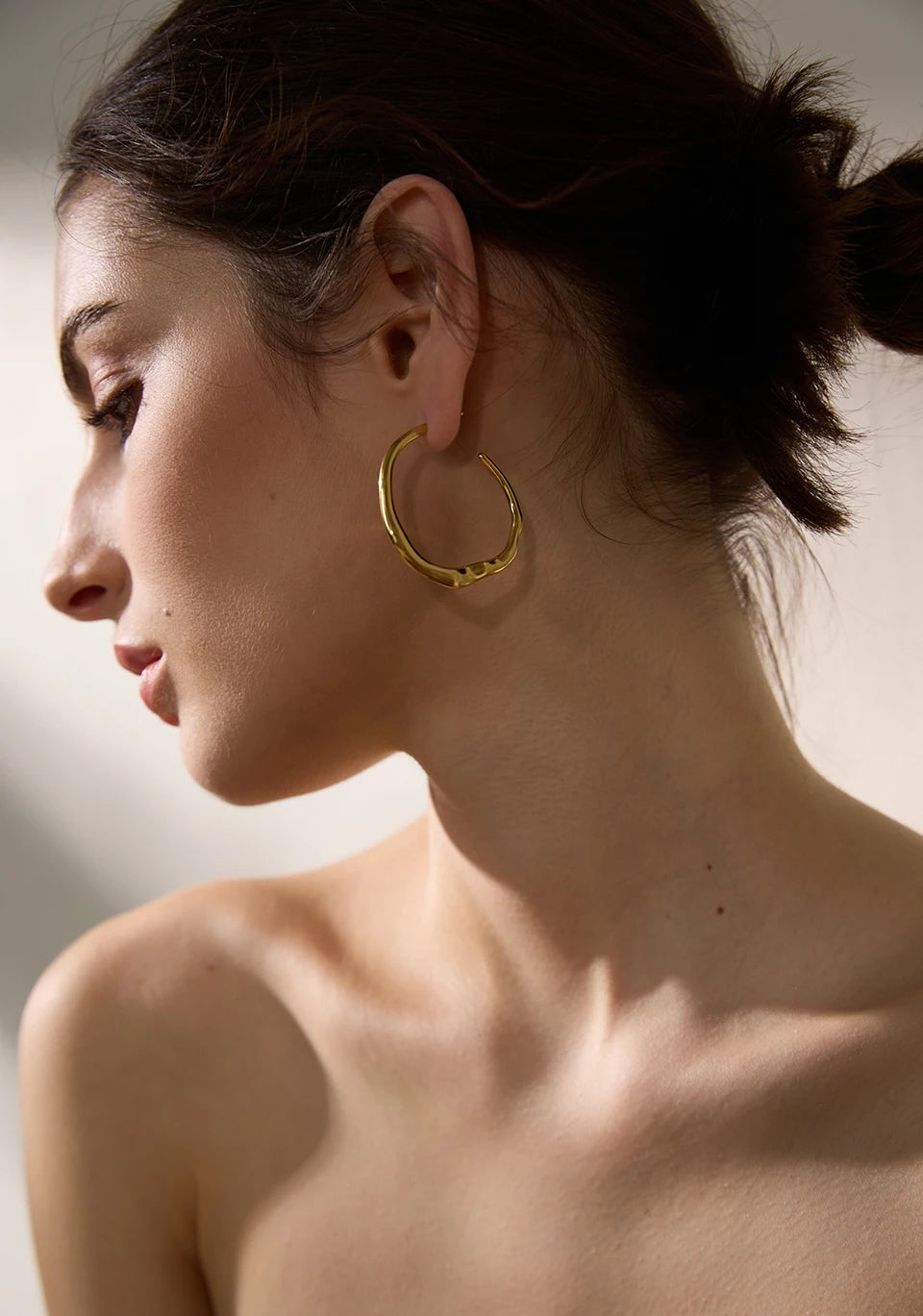 Trendy Geometric Hoop Earrings