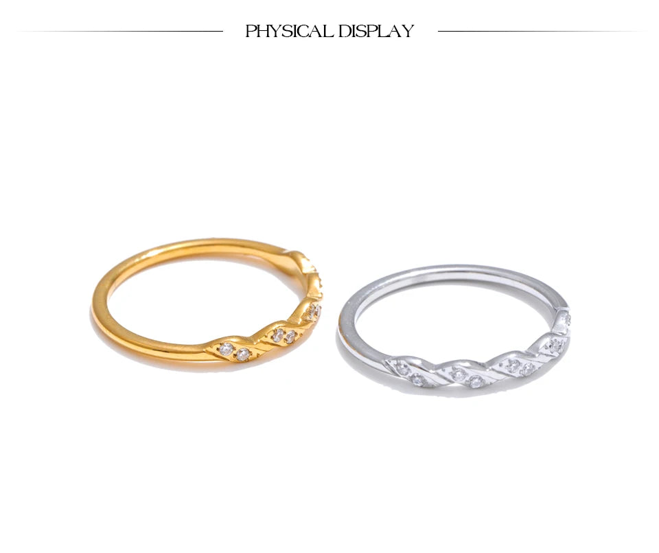 Braided Gold Band Ring