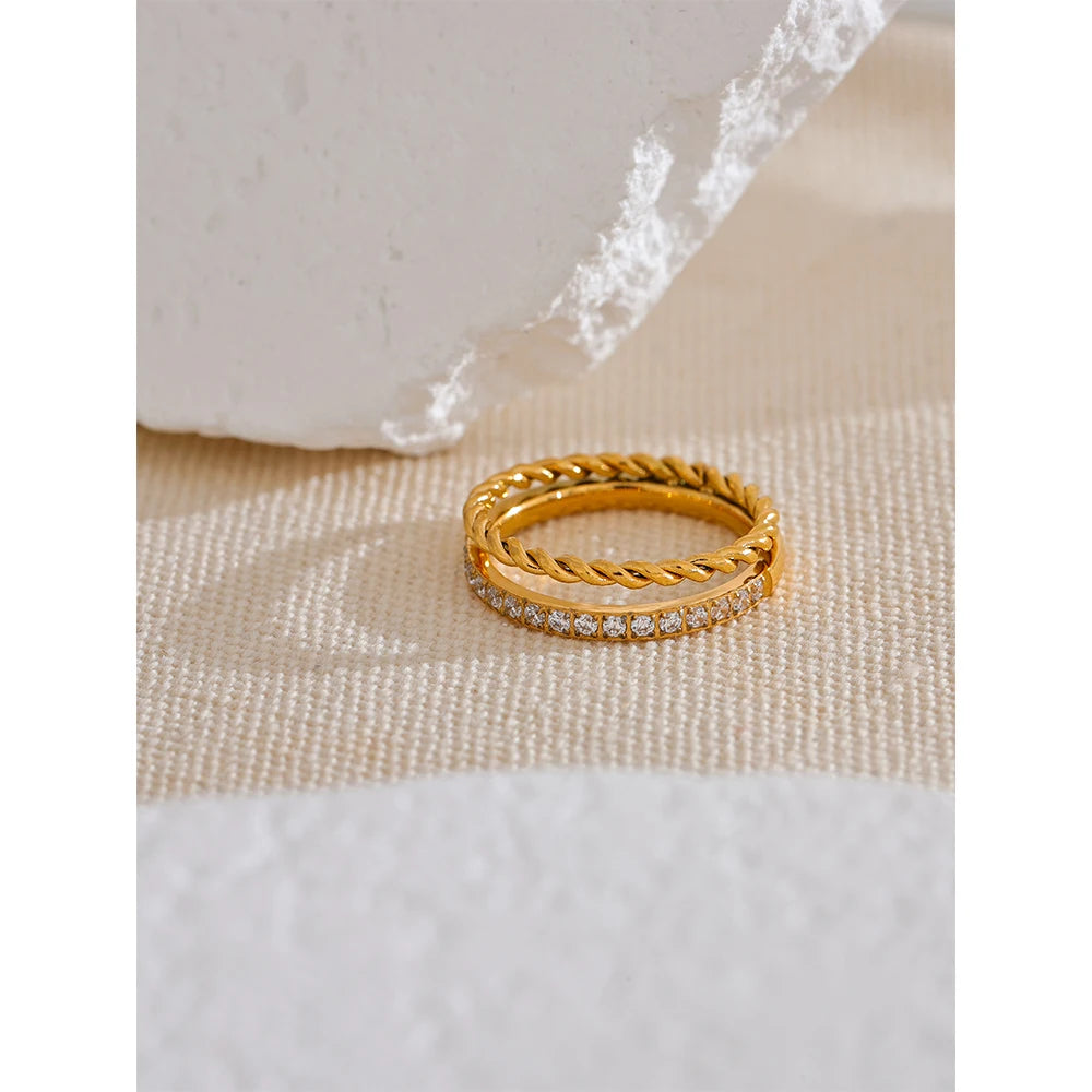 Braided Twist Ring