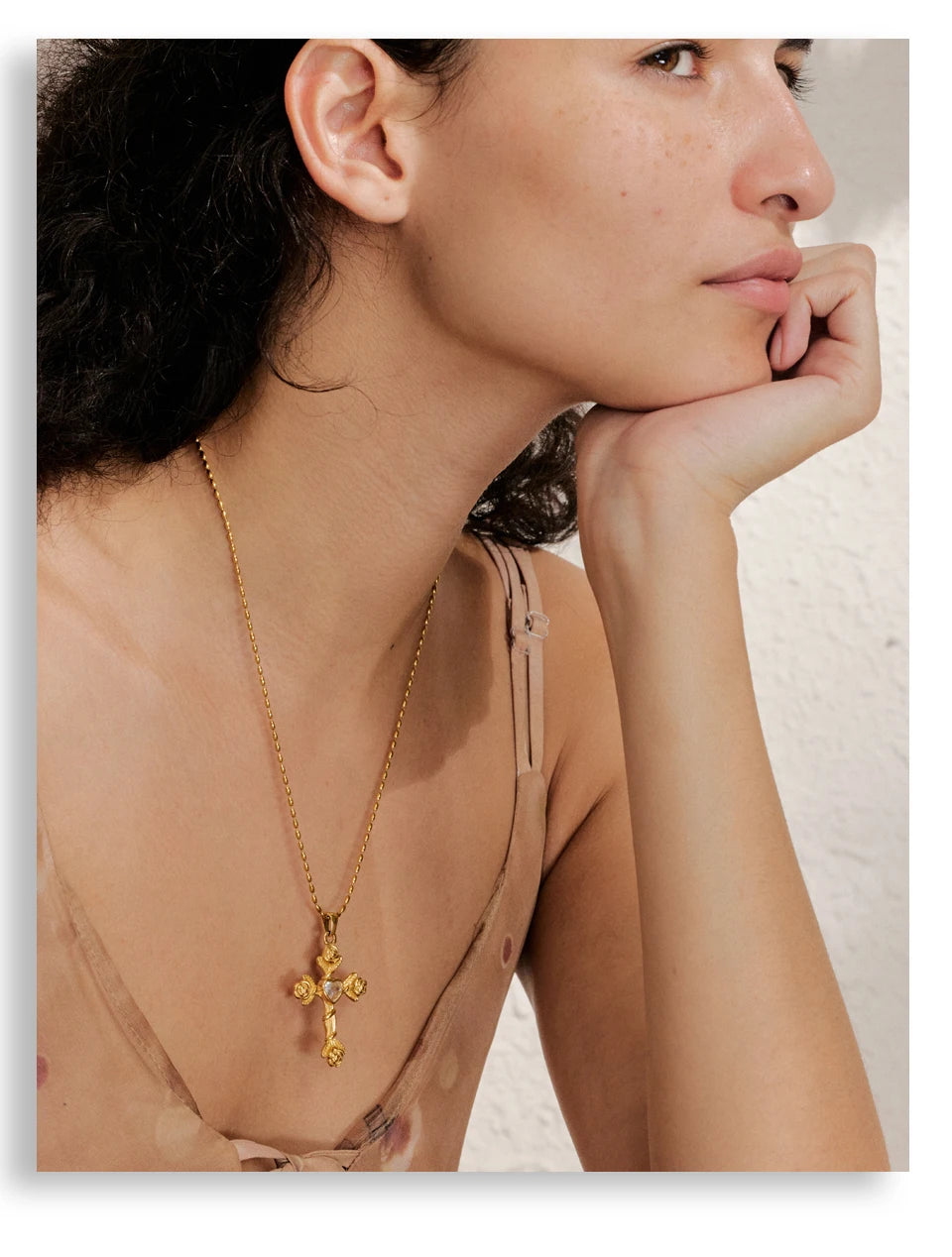 Royal Sacred Cross Necklace