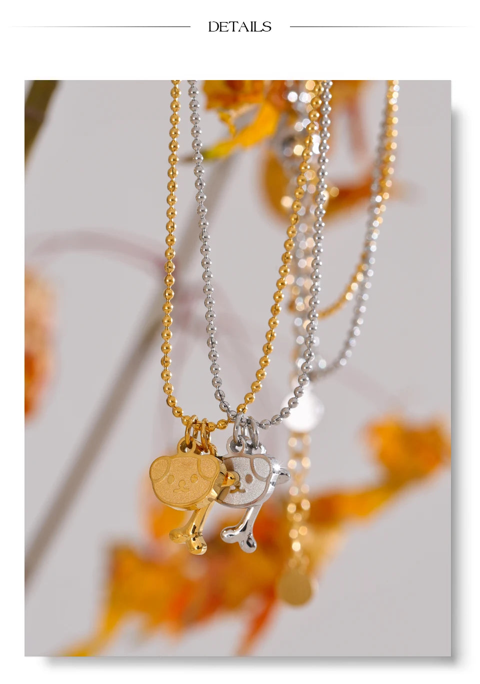 Smiley Charm Necklace