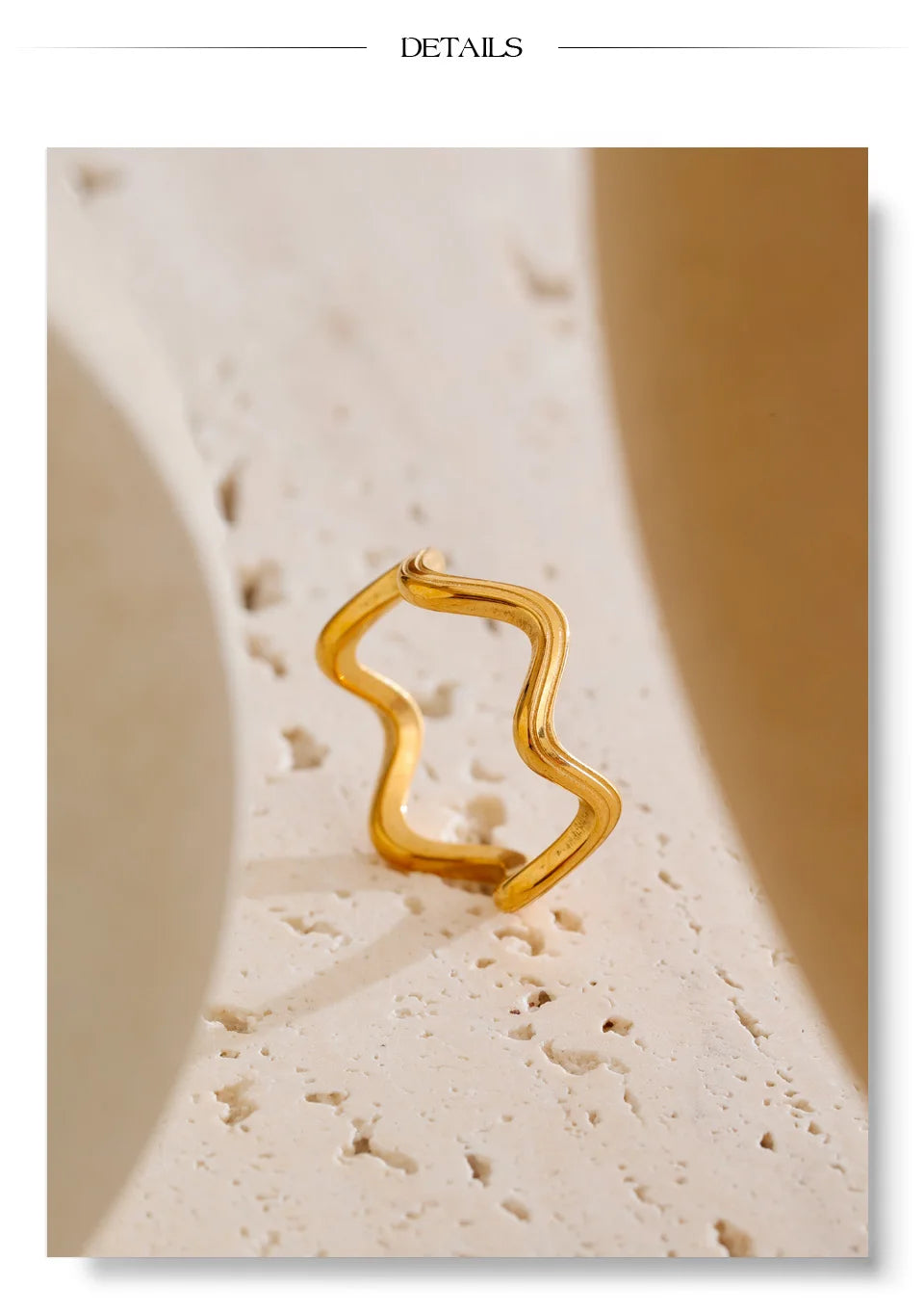 Chic Wave Ring