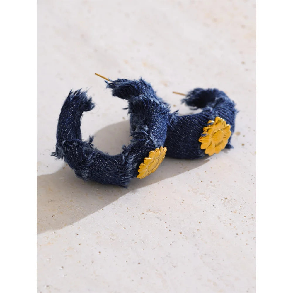 Jeans Earrings