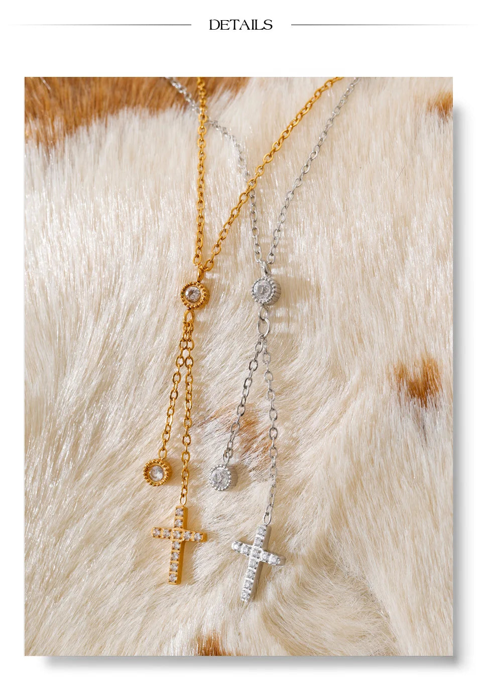 Crystal Classic Cross Pendant