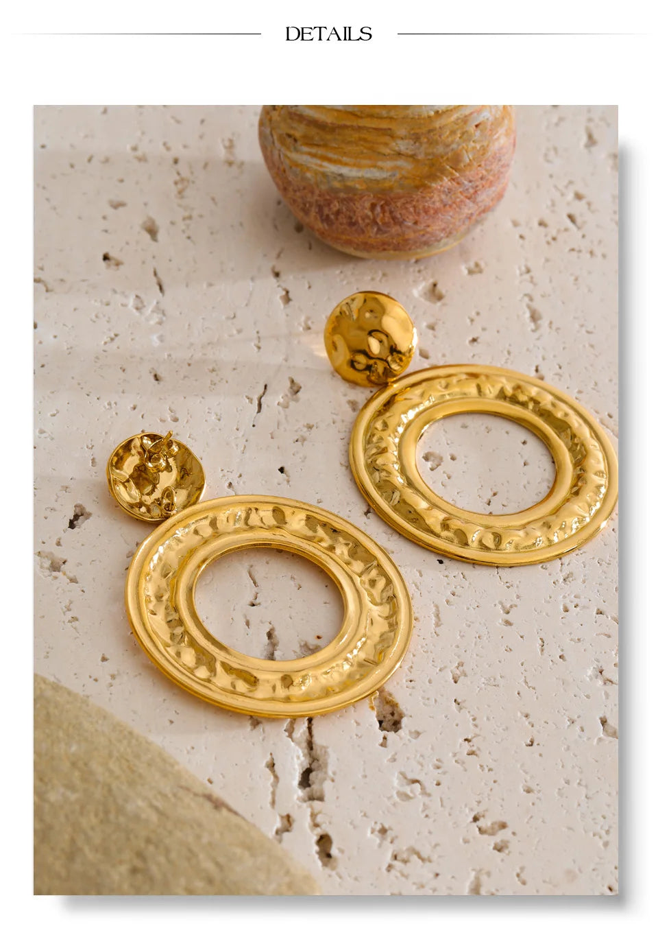 Vintage Circle Earrings