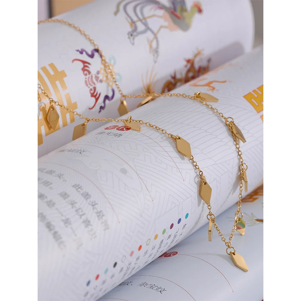 Golden Charms Necklace