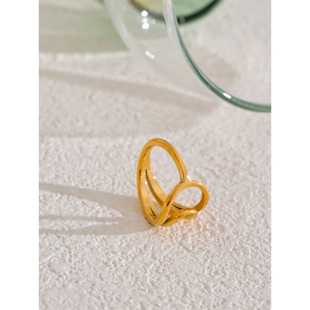 Interlocking Sculptural Rings