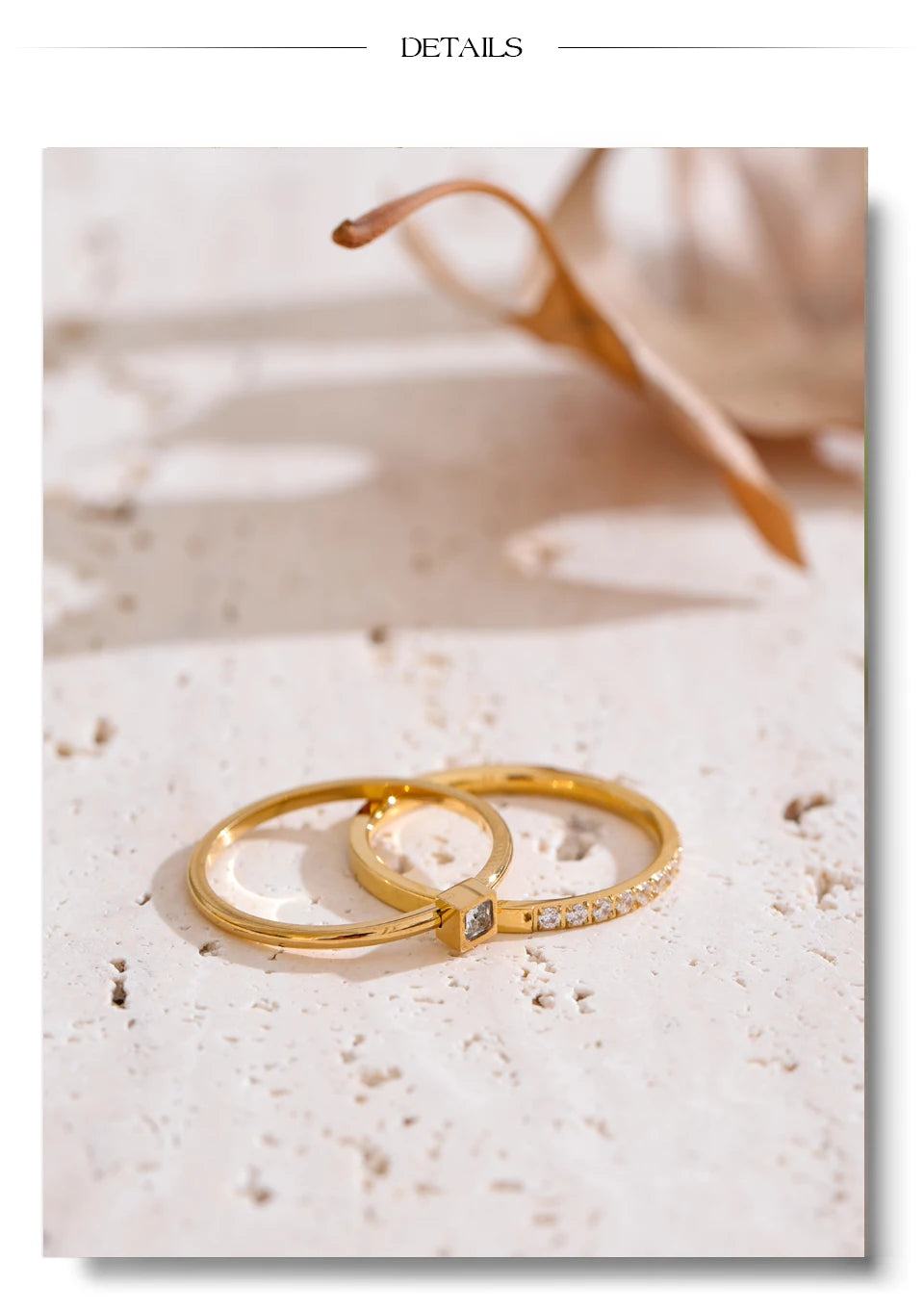 Pavé Double-Band Ring