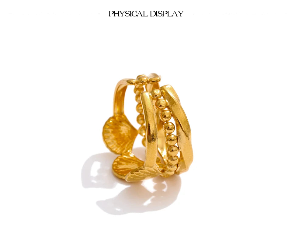 Layered Summer Ring Set