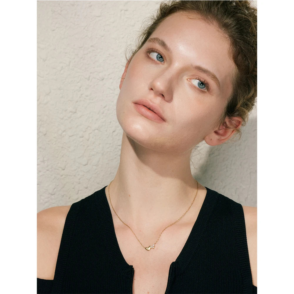 Wing & Crystal Necklace