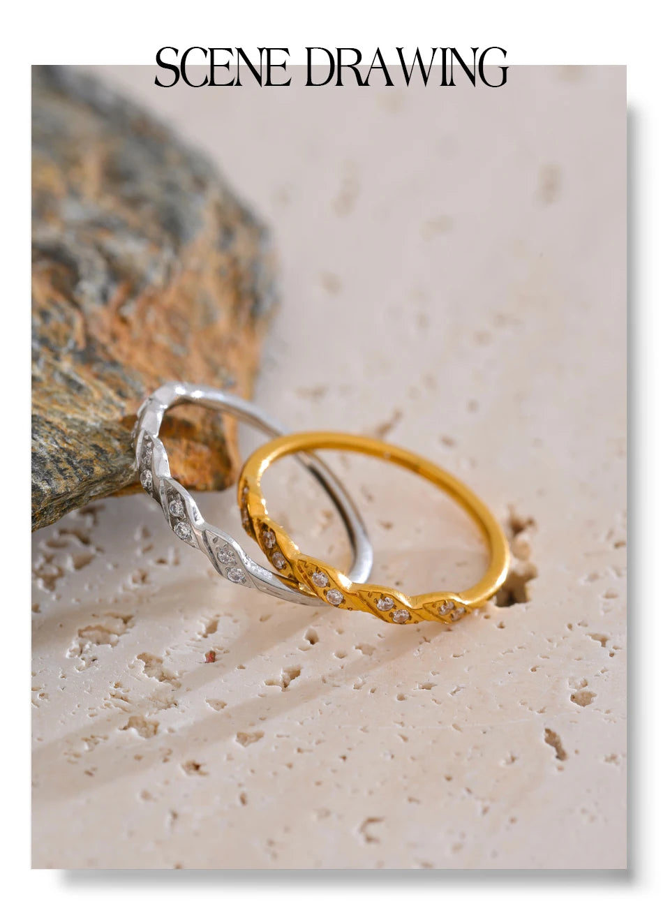 Braided Gold Band Ring