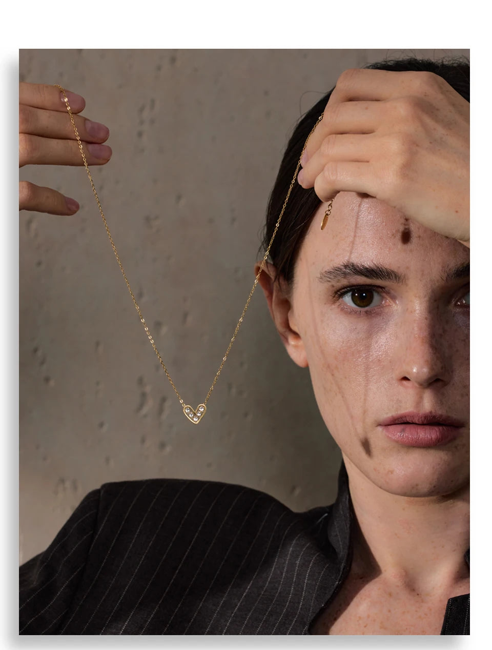 Crystal Heart Necklace