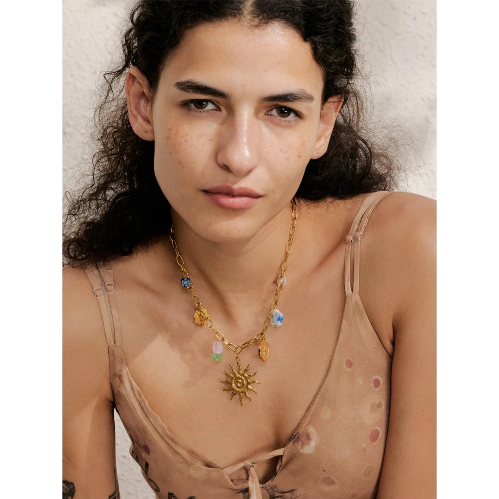 Charm Story Layered Necklace
