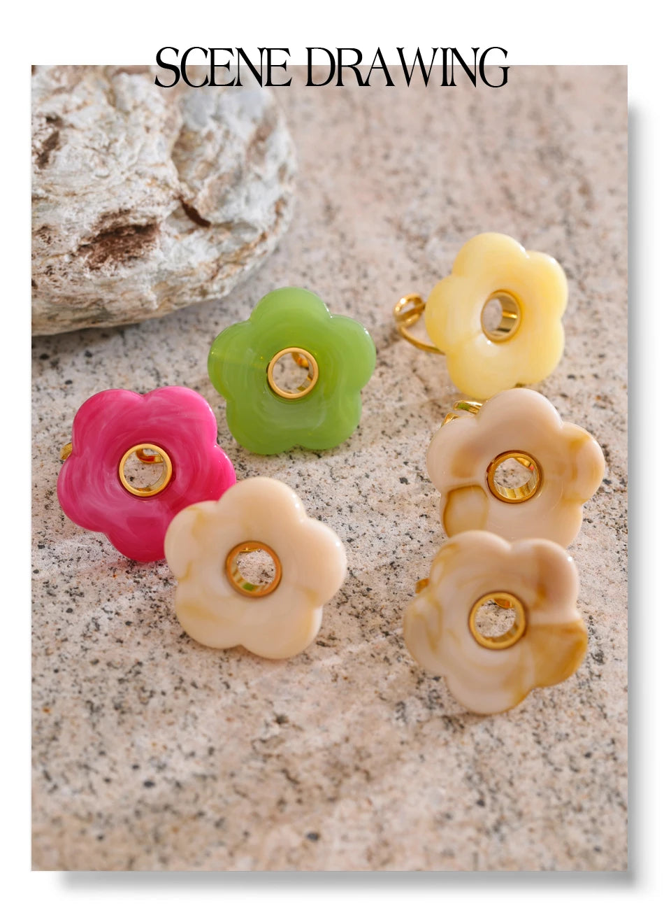 Pink Bloom Ring