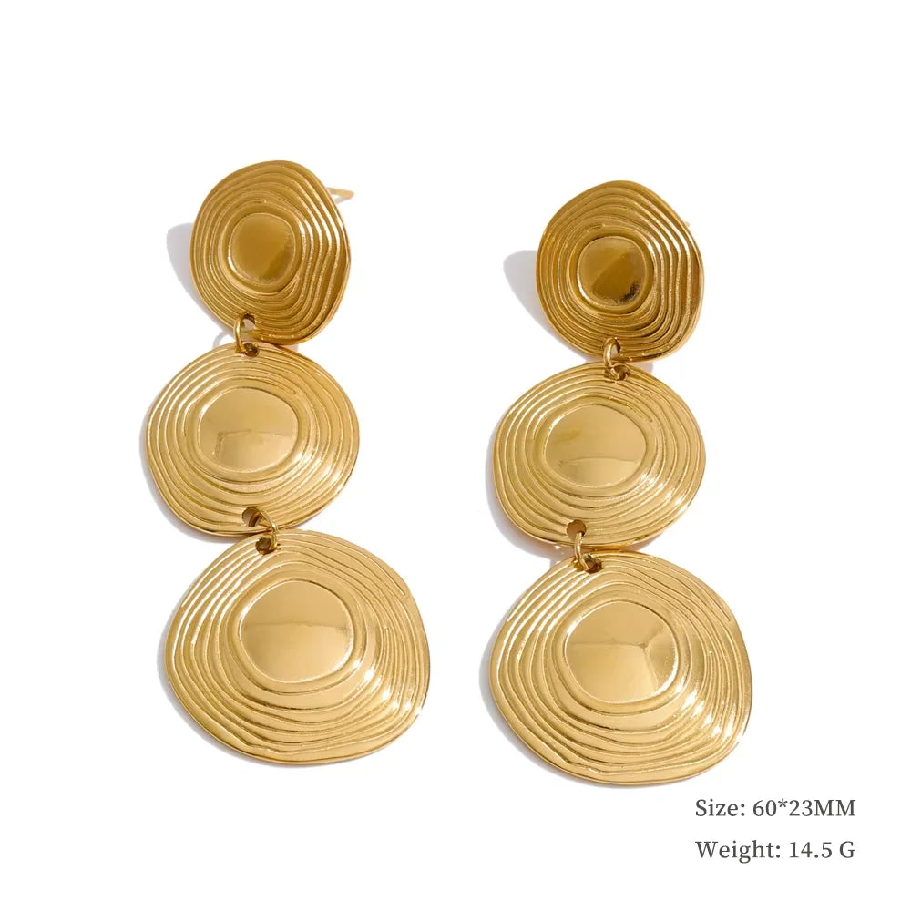 Vintage Circle Earrings