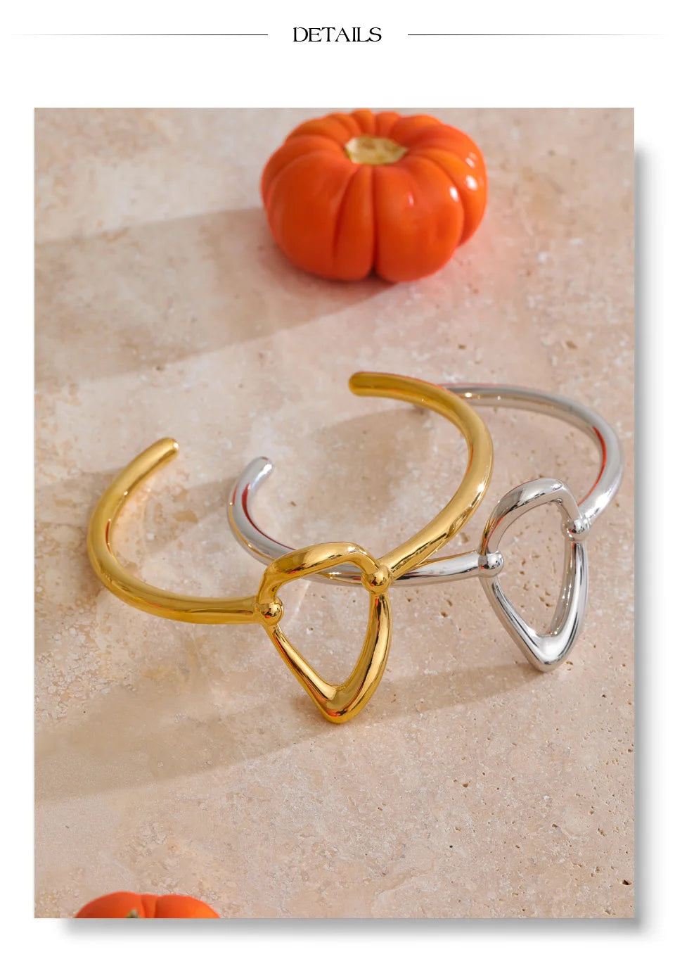 Geo Grace Open Bangle