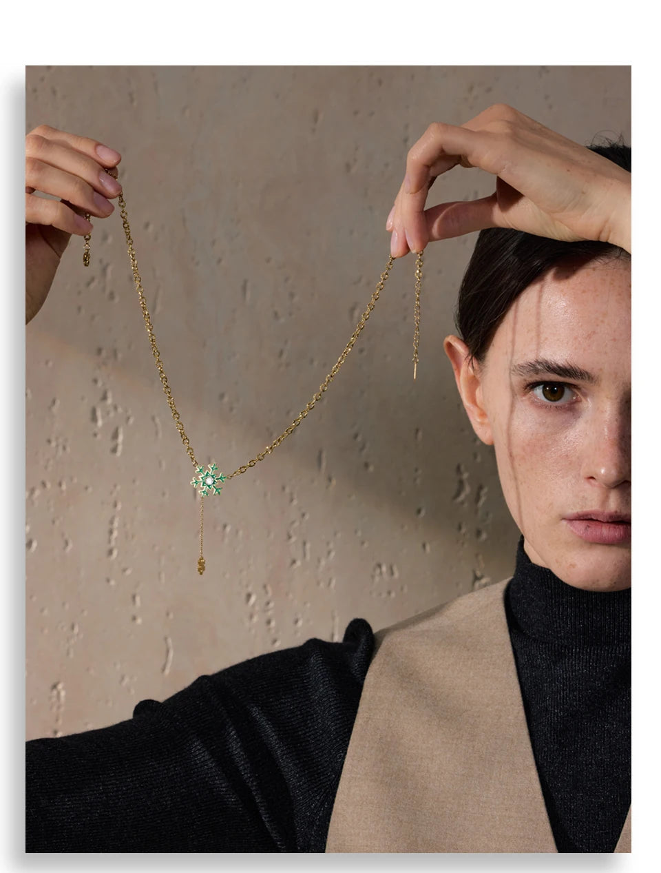 Christmas Snowflake Necklace