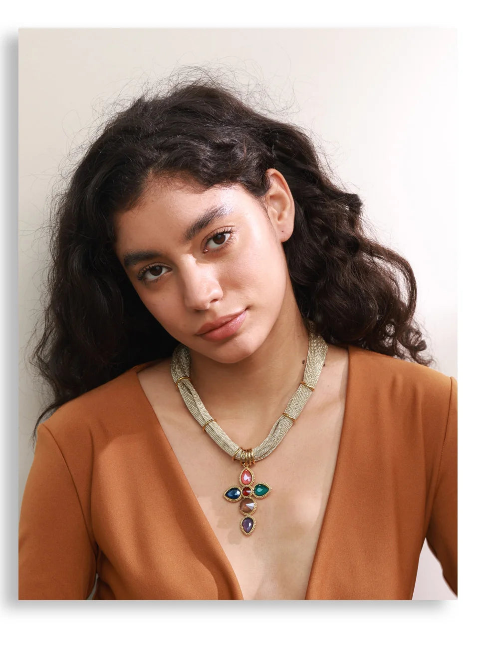 Sacred Gem Statement Necklace