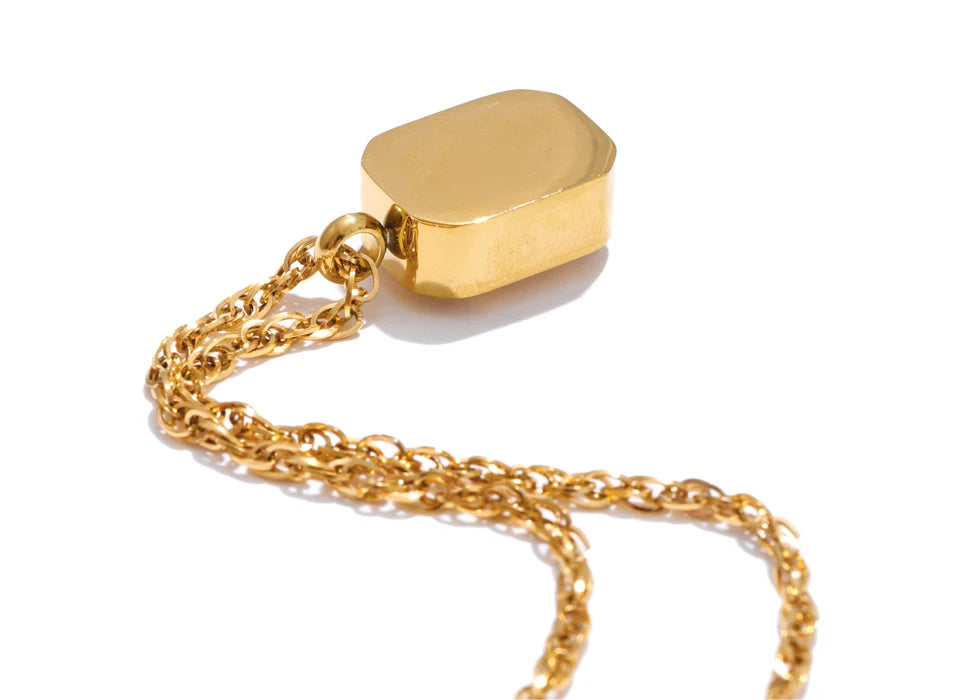 Smoky Cushion Pendant