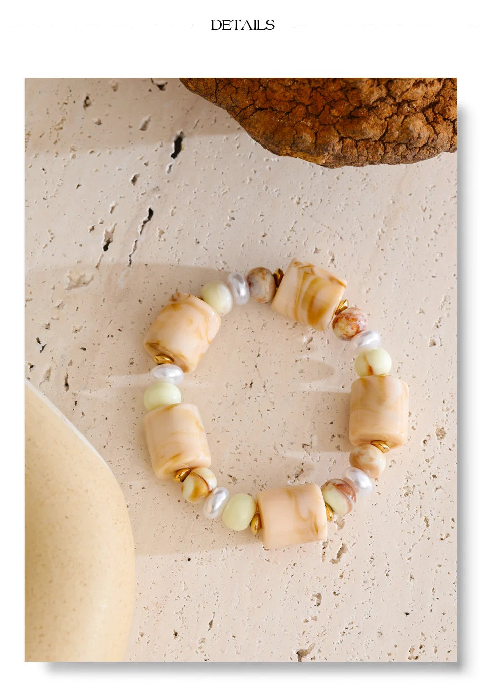 Coastal Pearl & Shell Bracelet