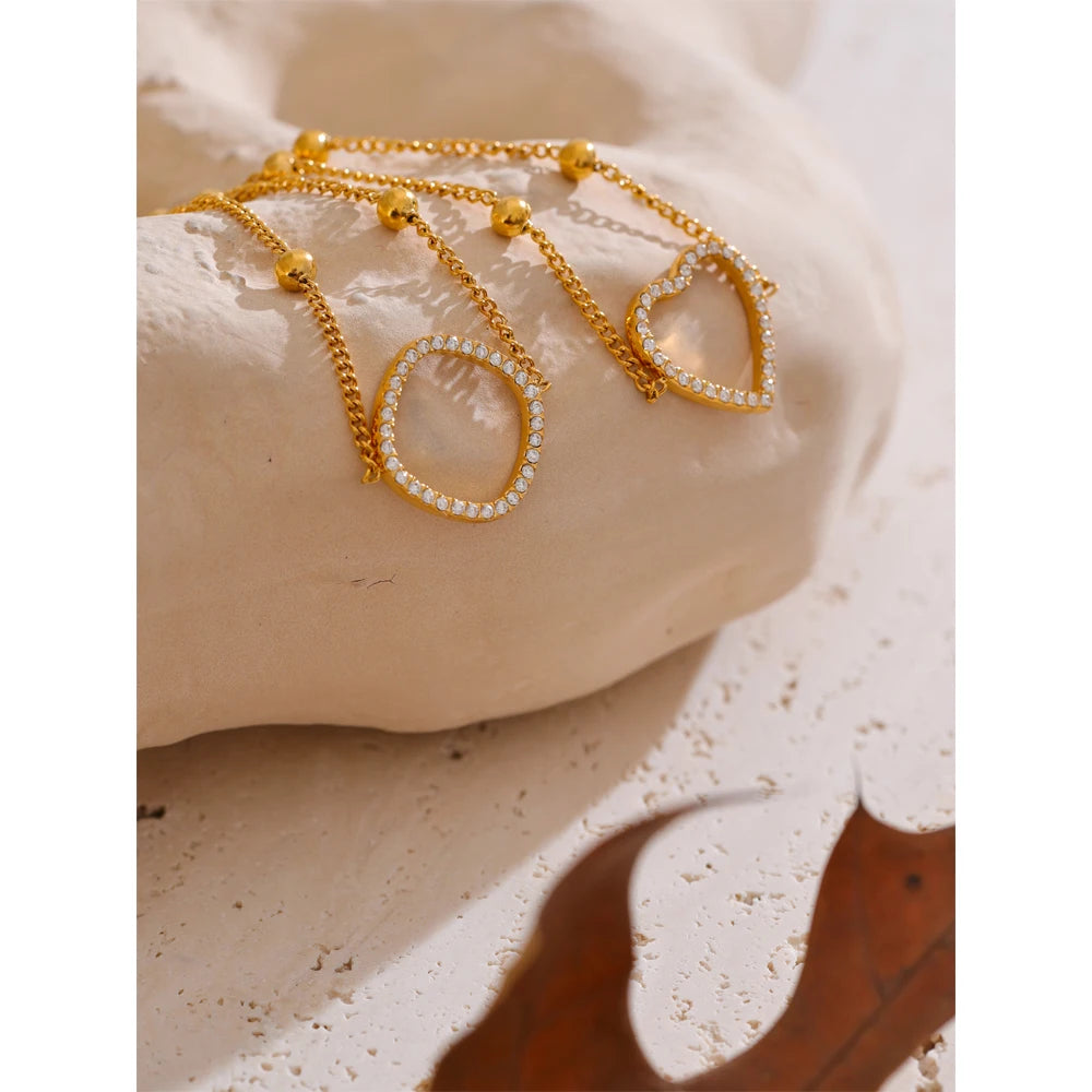 Twin Hearts Bracelet