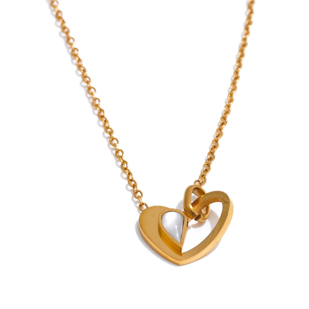 Heart Duo Necklace