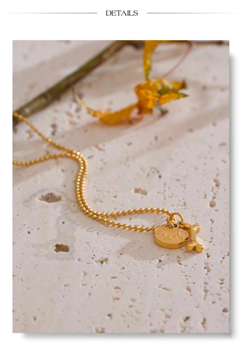 Smiley Charm Necklace