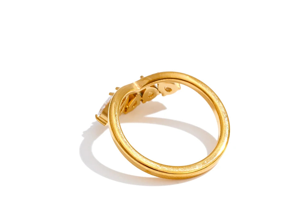 Crown Crystal Ring