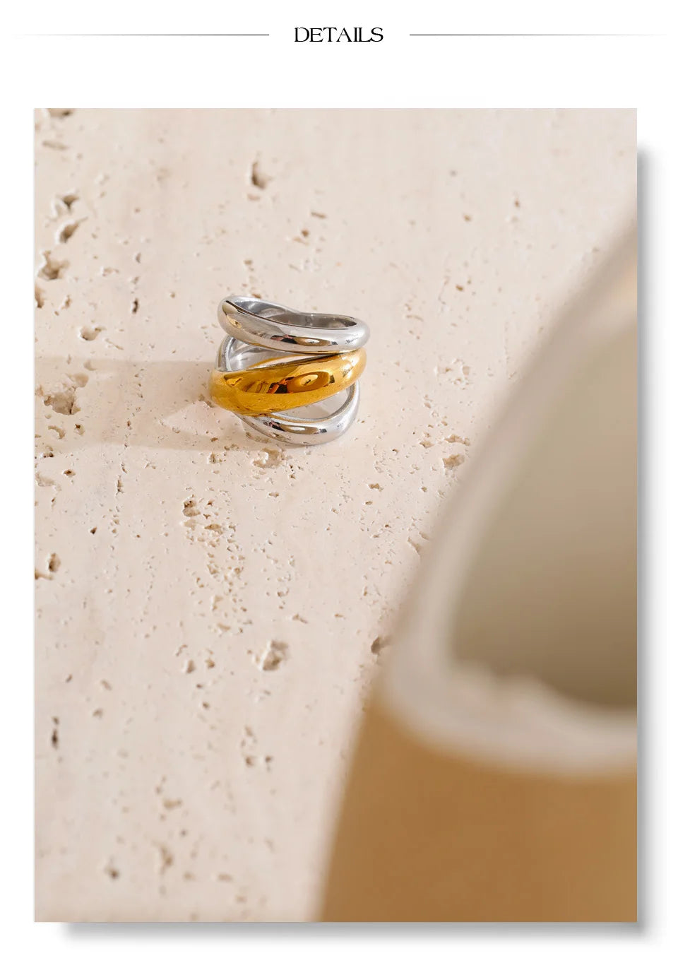 Dual-Tone Sculpt Ring