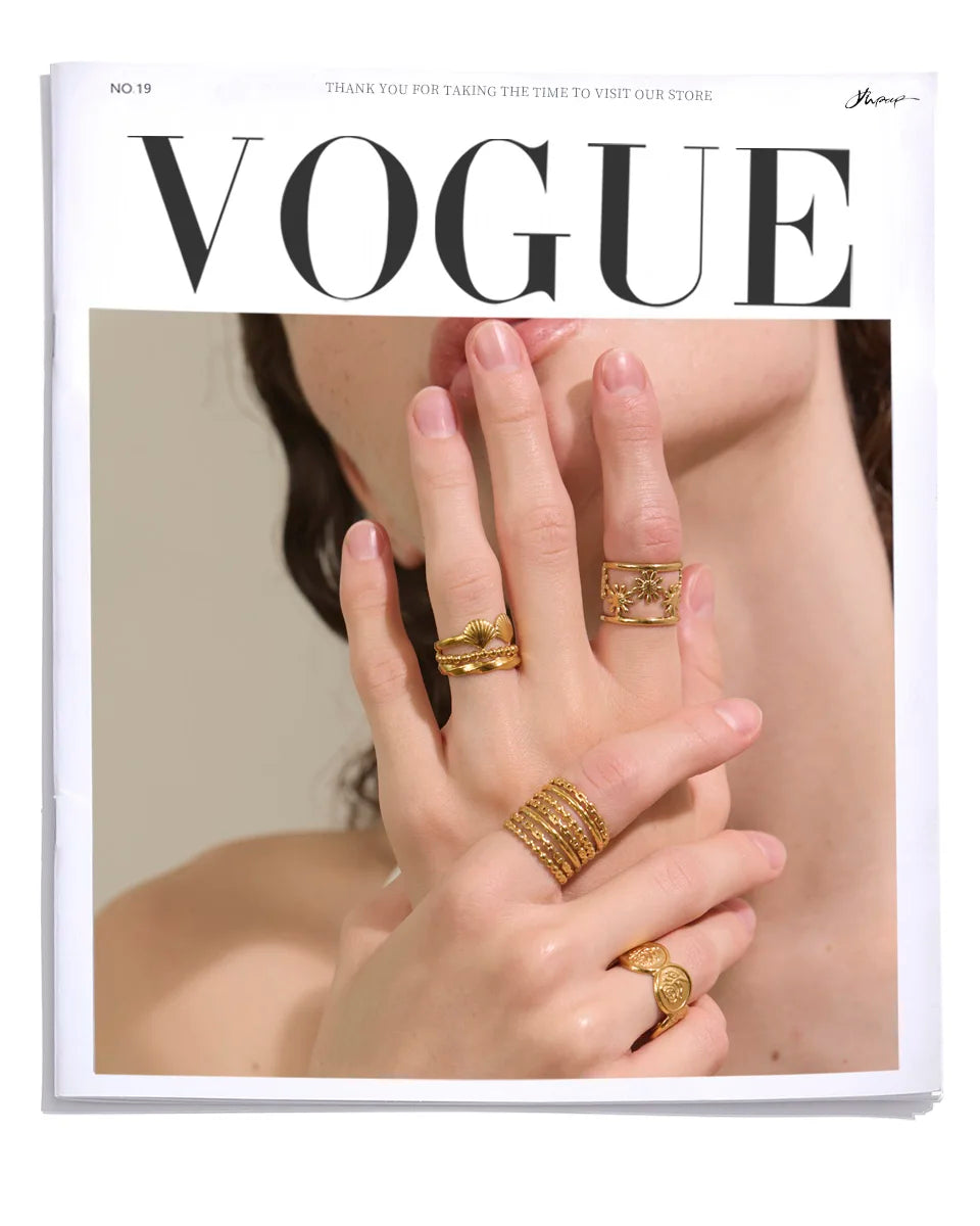 Layered Summer Ring Set
