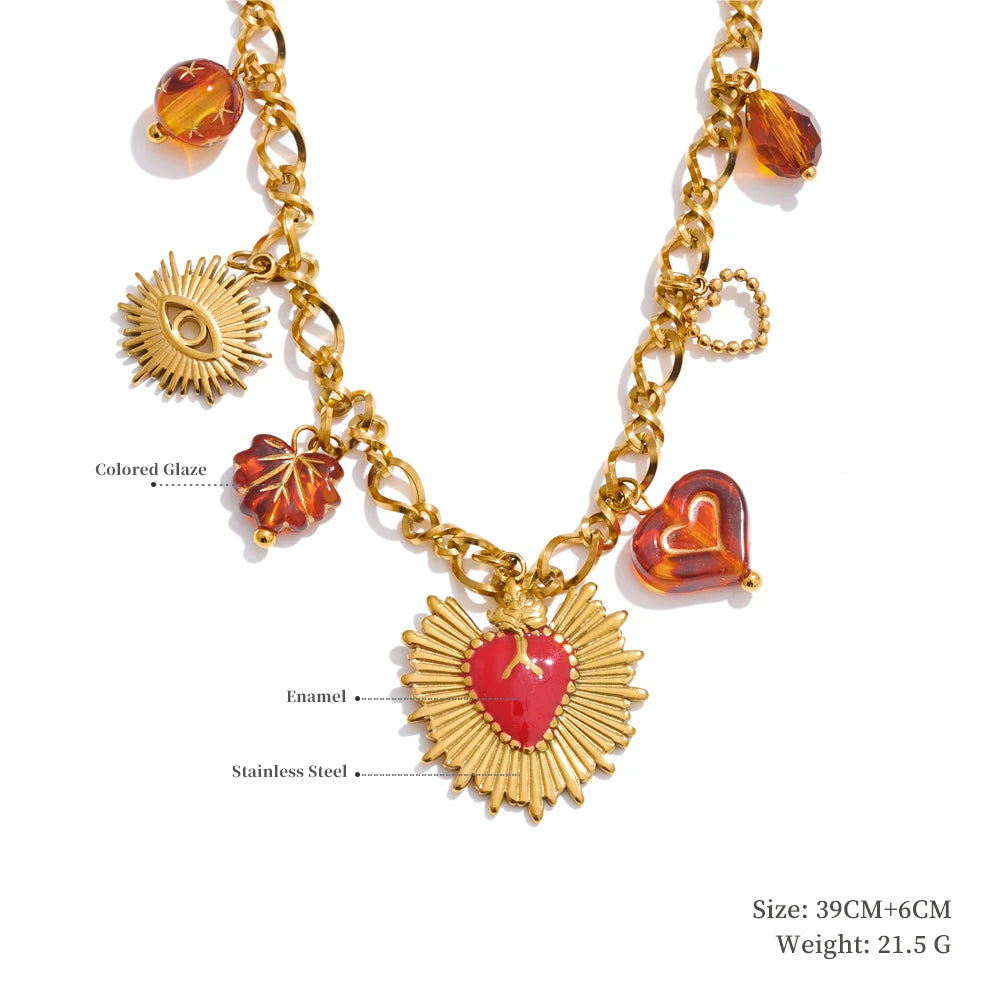 Charm Story Layered Necklace