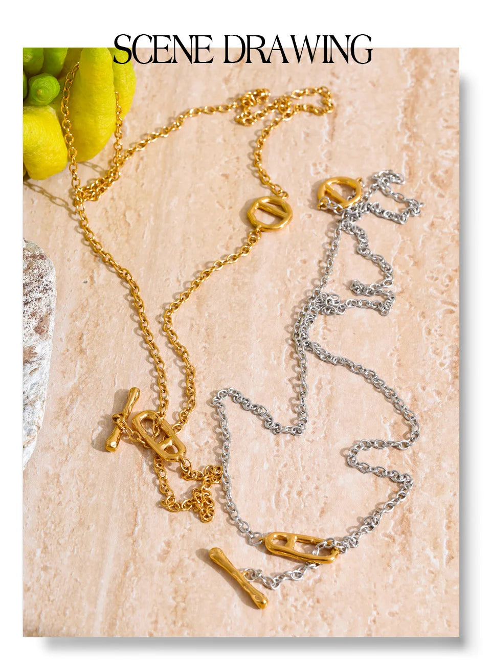 Toggle Chain Necklace