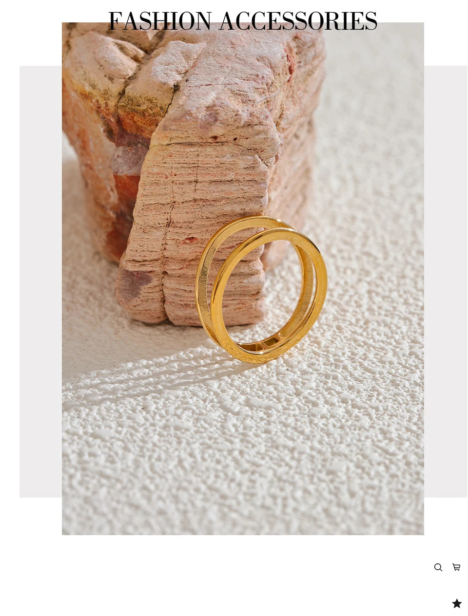 Double-Line Oval Ring