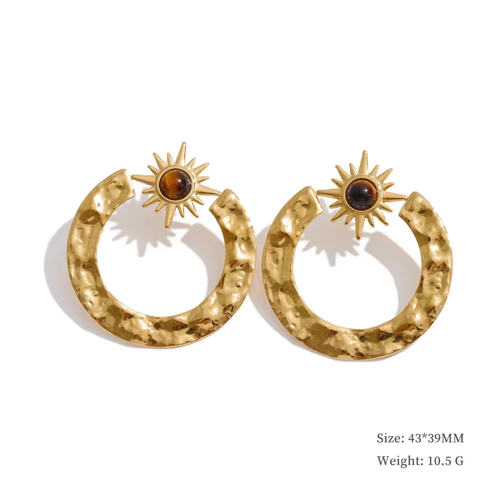 Vintage Circle Earrings