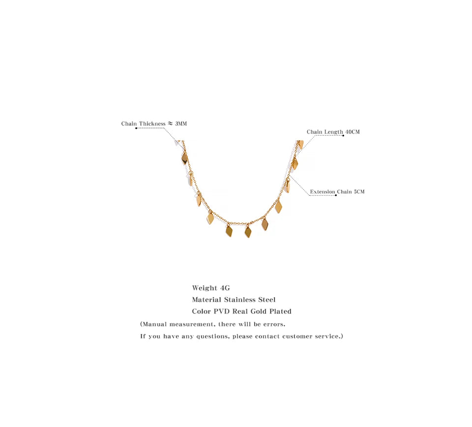 Golden Charms Necklace