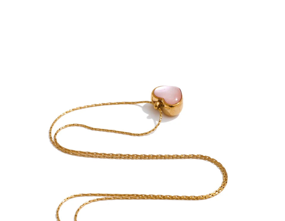 Blush Heart Pendant