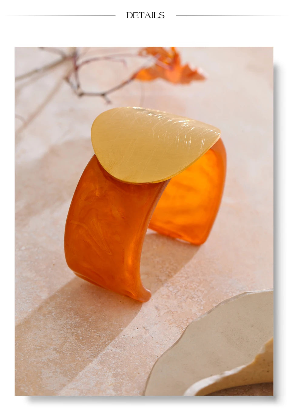 Amber Statement Cuff