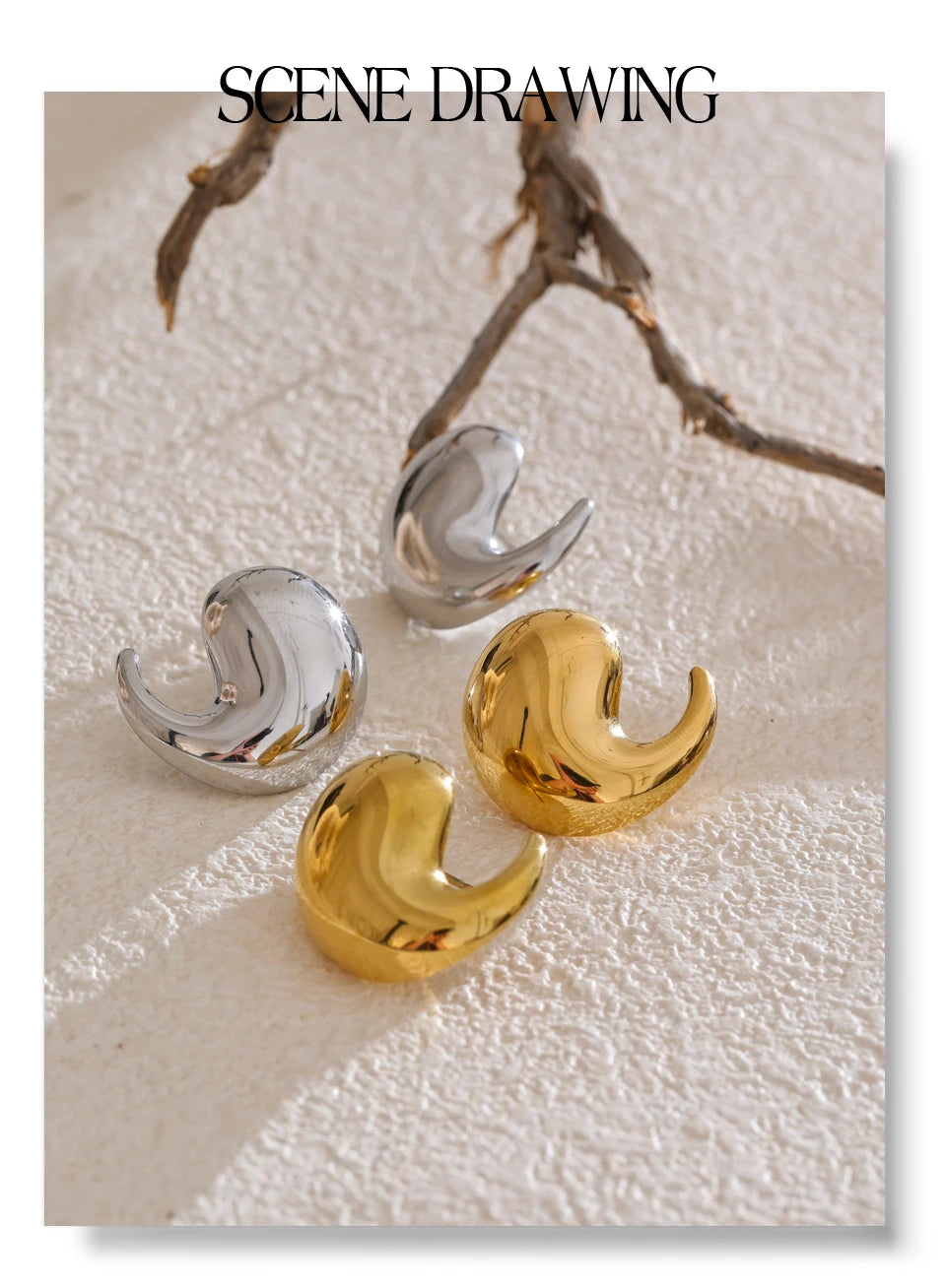 Timeless Gold-Plated Studs