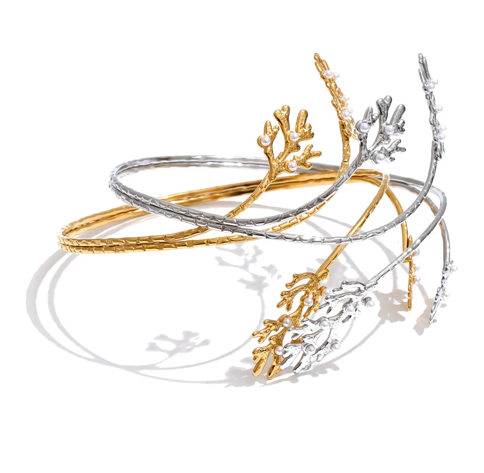 Coral Branch Arm Cuff