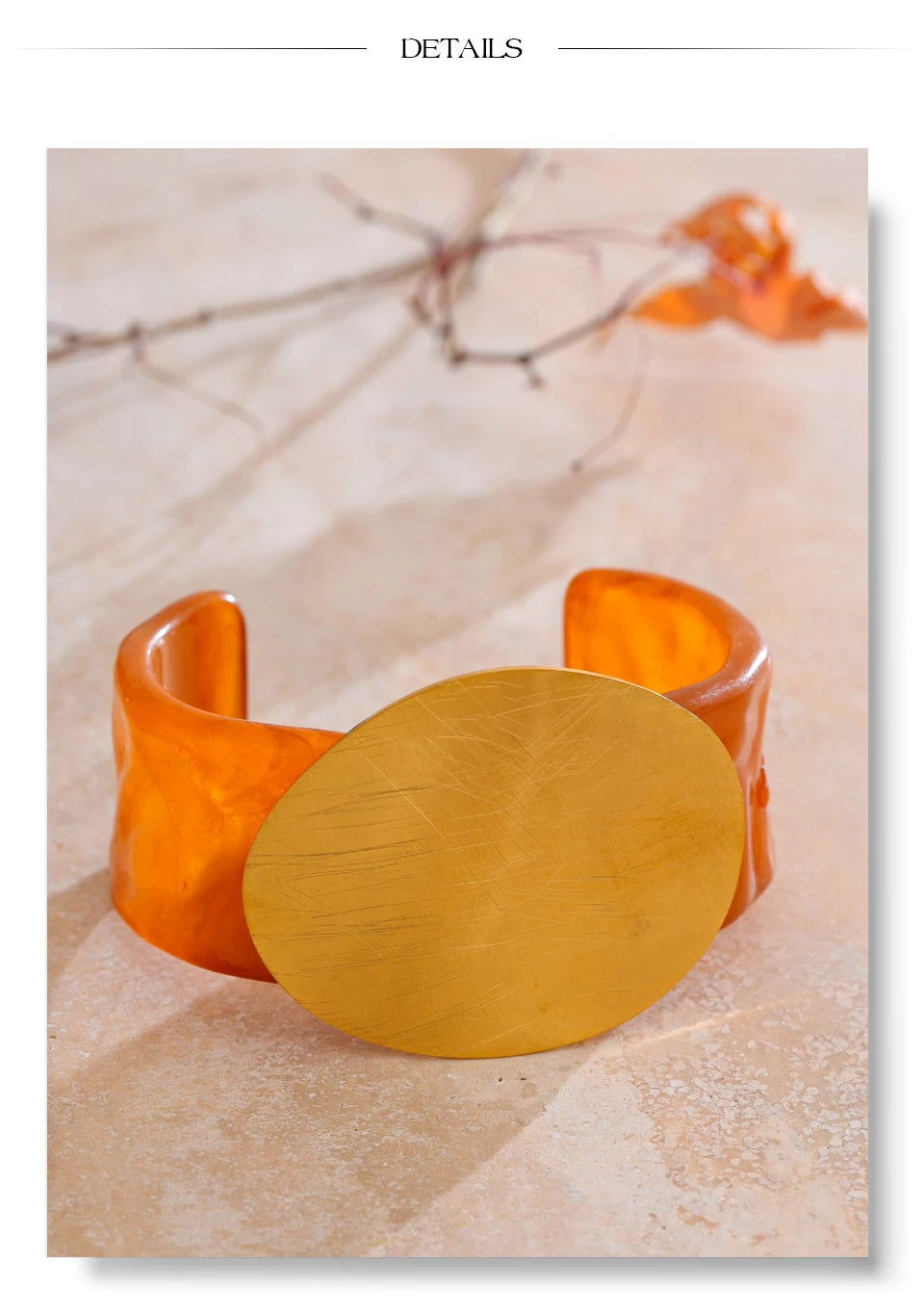 Amber Statement Cuff