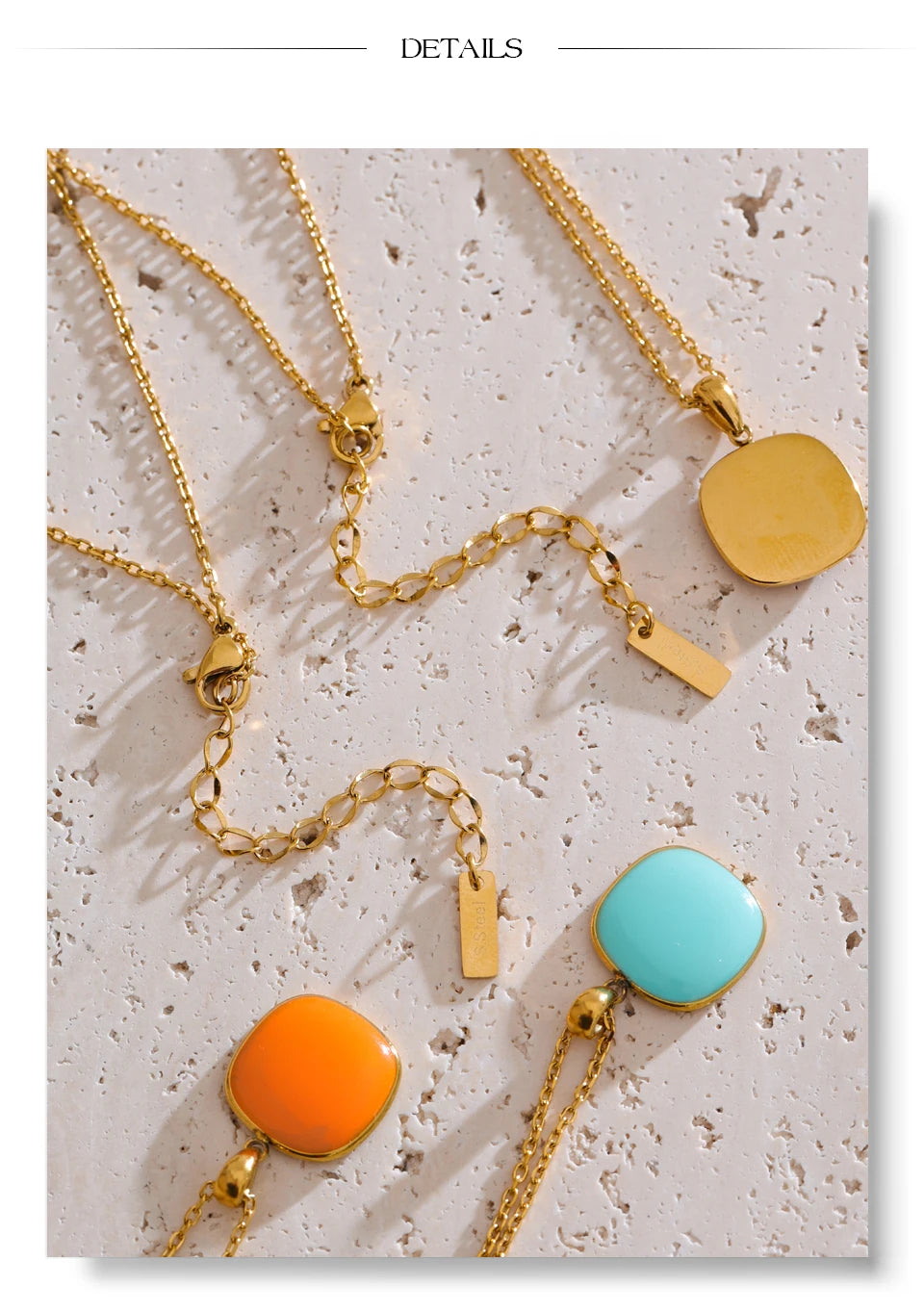 Candy Gem Pendant Necklace