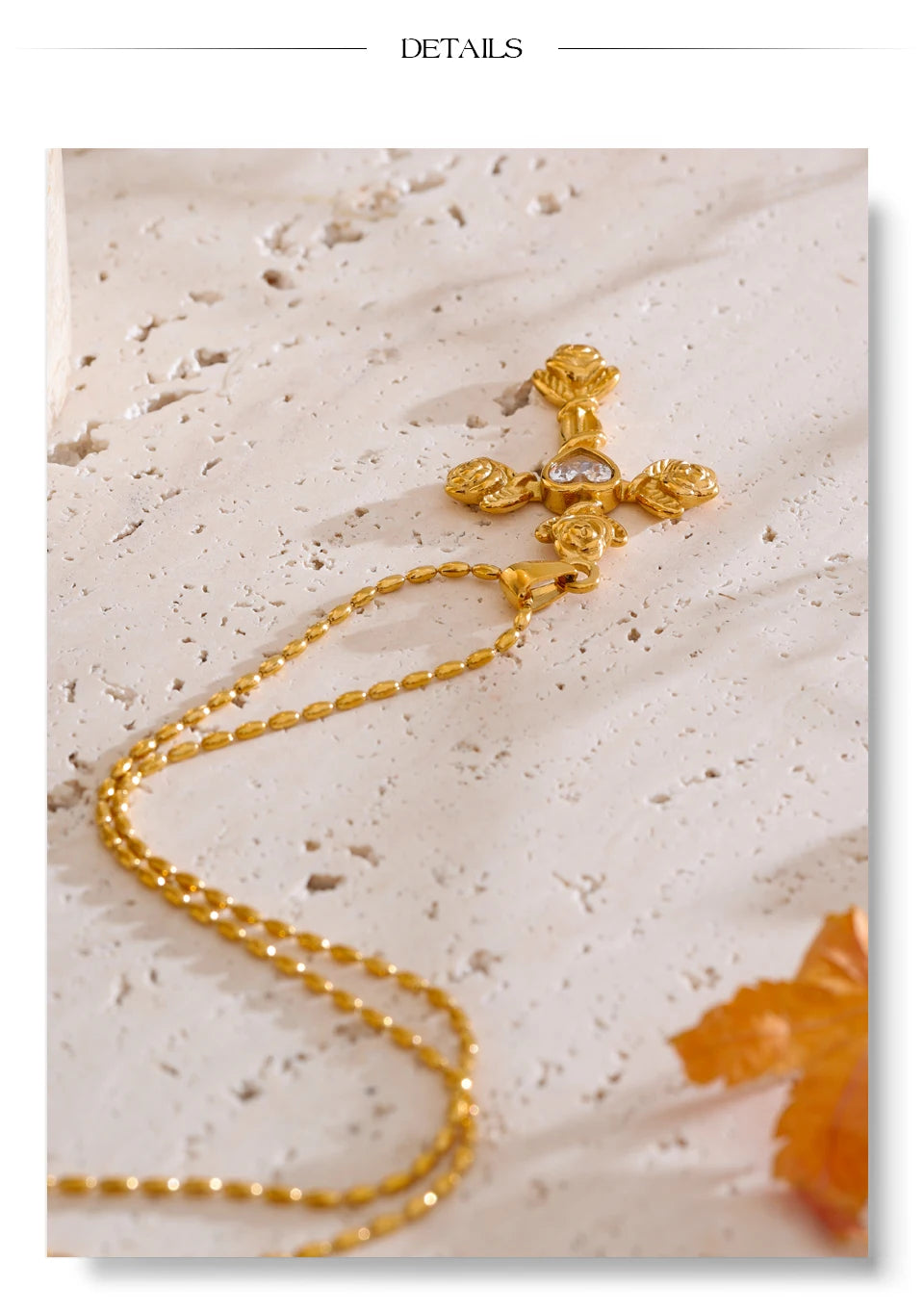 Royal Sacred Cross Necklace
