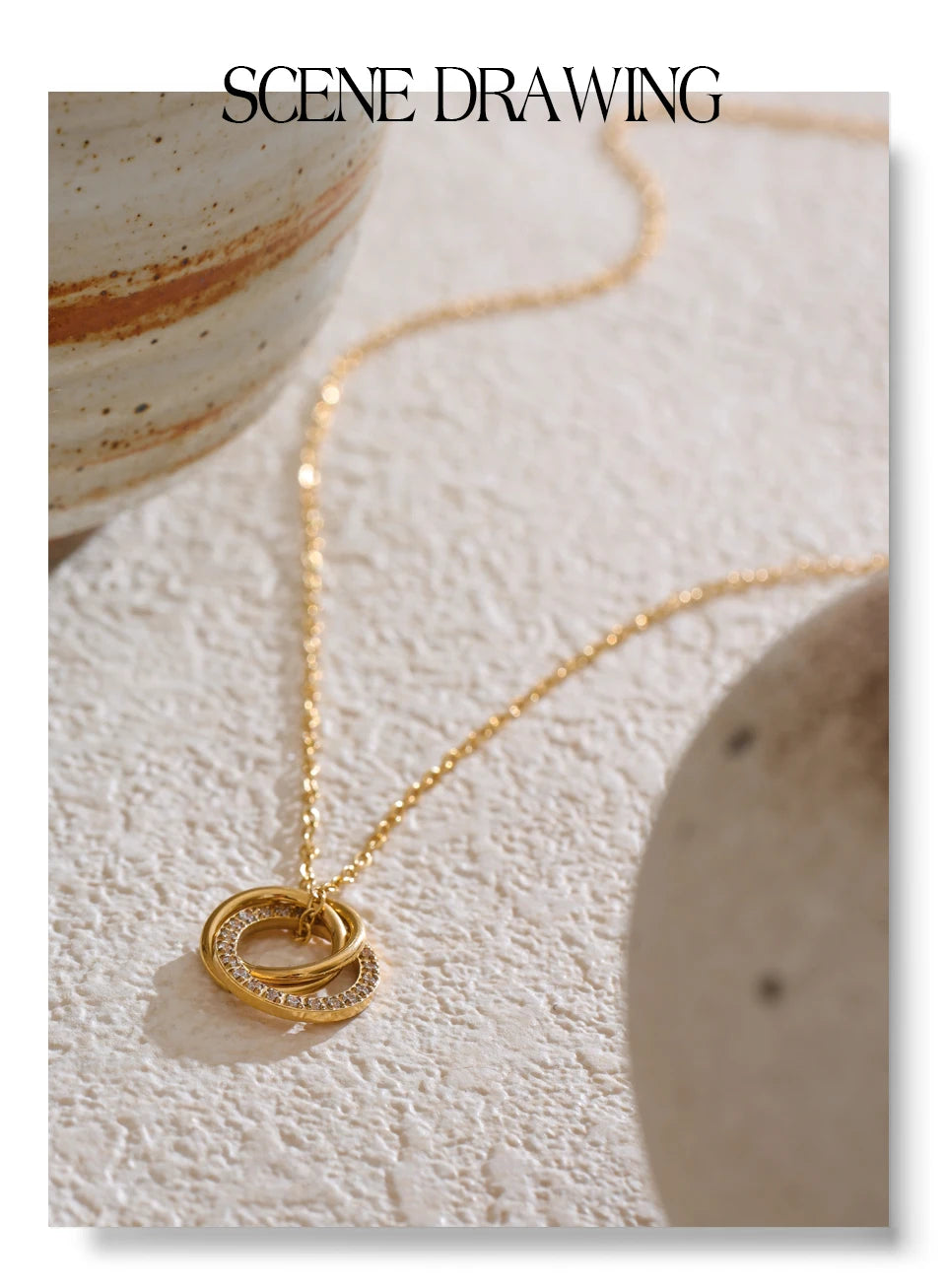 Interlocking Circle Pendant